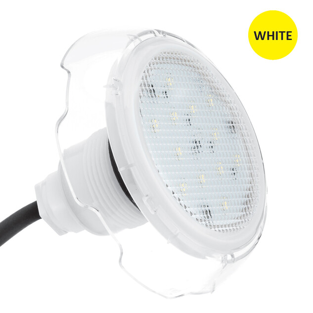 mini projecteur 12 led white 43572