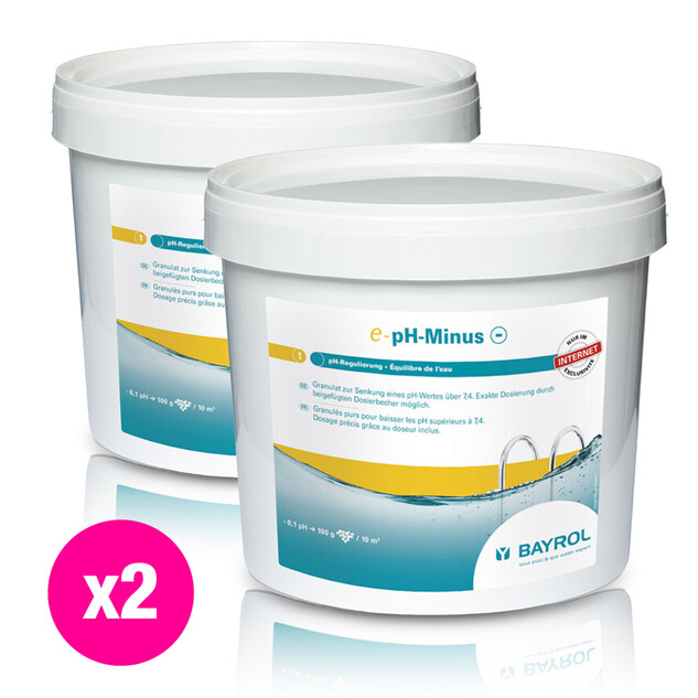 ph minus granules bayrol 12 kg 2 seaux x 6 kg 44283