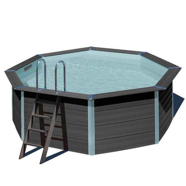 piscine avant garde composite octogonale 4 10m x h 1 24m 30758