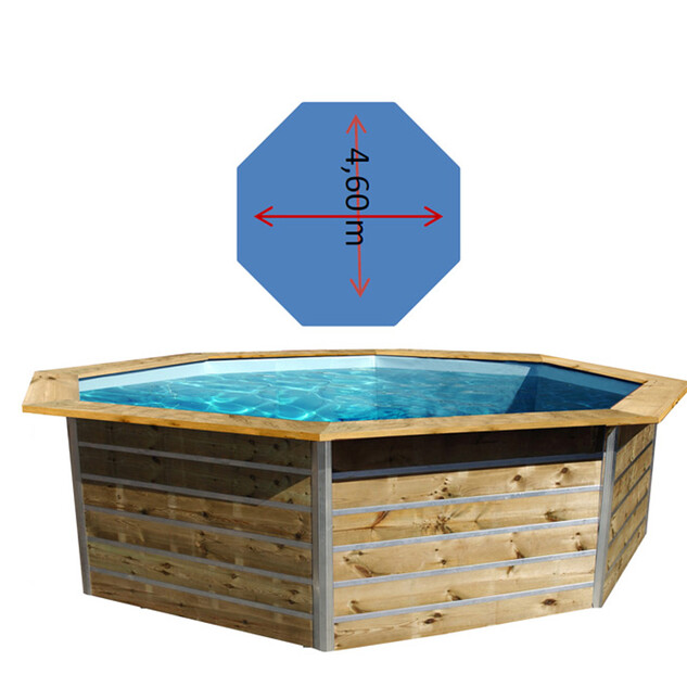 piscine waterclip leyte 444 x 111 cm 11127