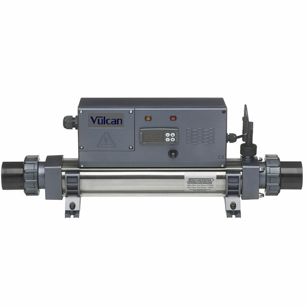 rechauffeur piscine digital vulcan titane 9 kw mono tri 10909