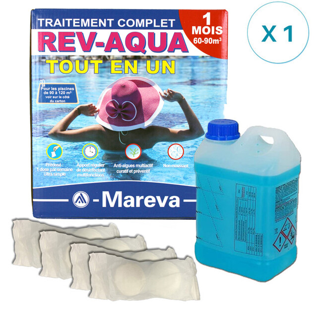 rev aqua 1 mois pour piscine 60 90 m 8519
