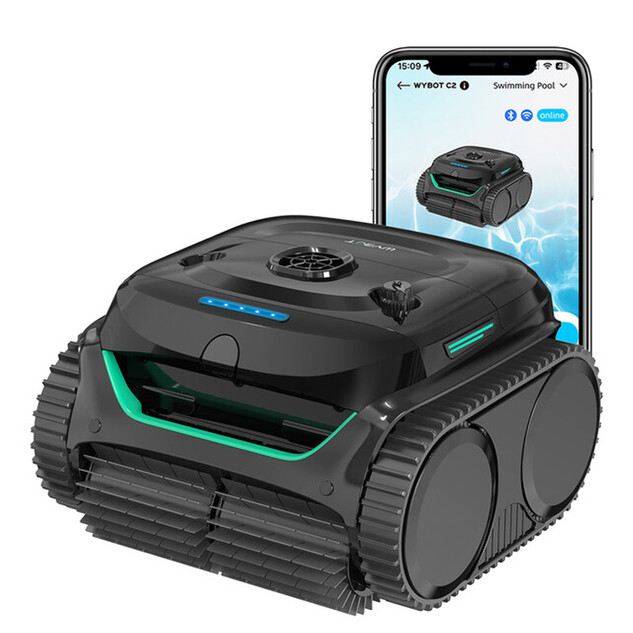 robot piscine sans fil wybot c2 reconditionne ns 2504110615 76751