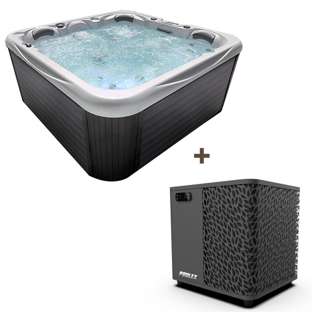 spa acrylique celtic 4 netspa carre 3 places couverture pac poolex o spa 5 kw 75019