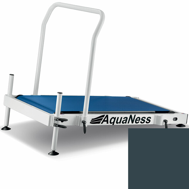 tapis de marche aquatique aquaness t1 gris ardoise 33646