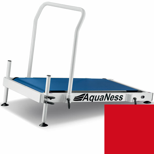 tapis de marche aquatique aquaness t1 rouge 33648